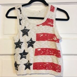 SOLD: (Bundle) USA Crop Top 🇺🇸